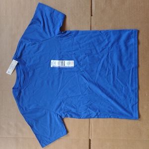 wonder nature Blue Cotton Blend Shirt Big Boy's Size XL 14-16 (Extra Large)